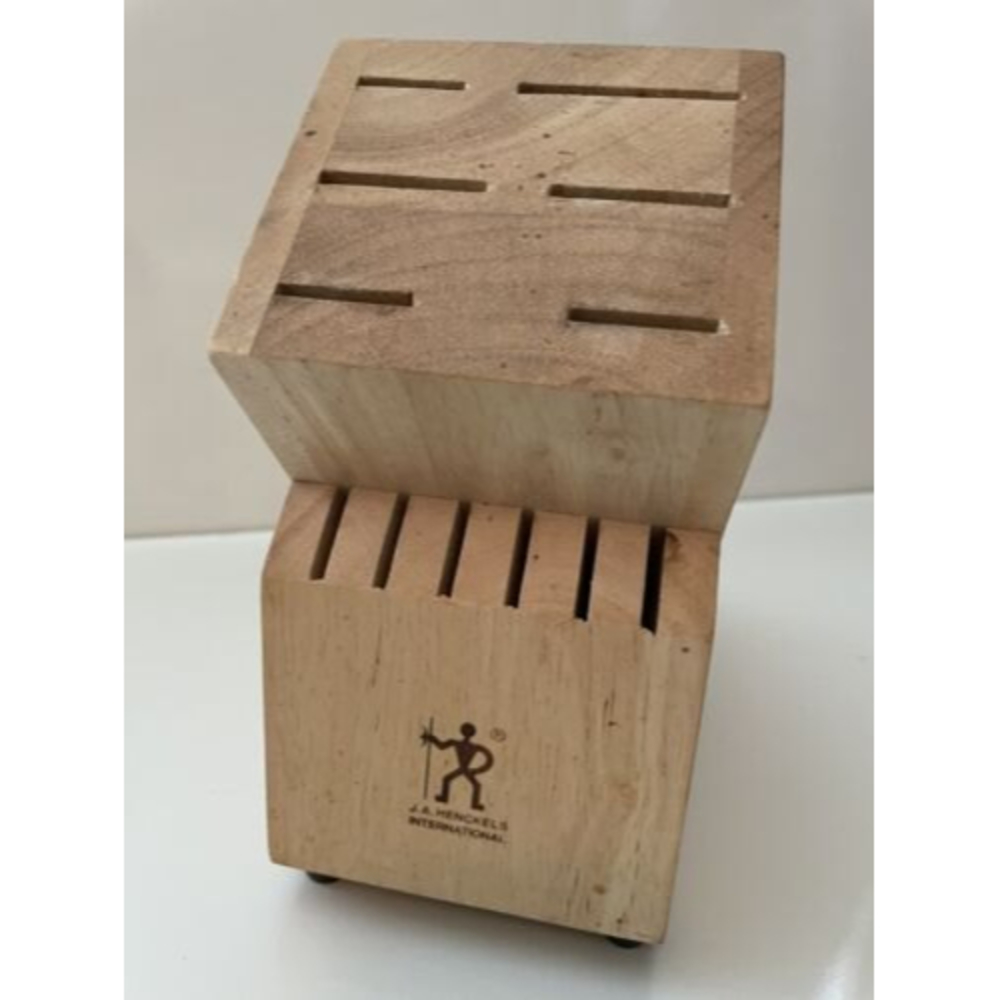 J.A. Henckels International 12 pc Knife set Block, BLOCK ONLY - Picture 4 of 10